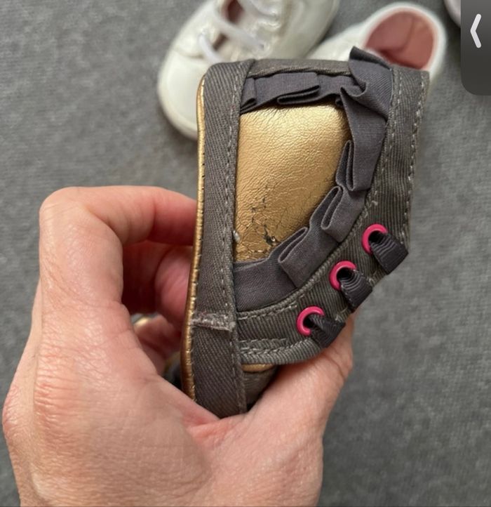 Lot de 4 paires de chaussures bébé - photo numéro 3