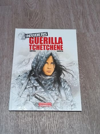 Livre bd numéro 1 guérilla tchétchène édition dargaud