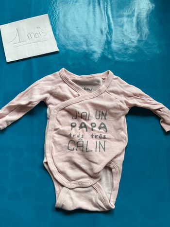 Vêtements bébé 1 mois