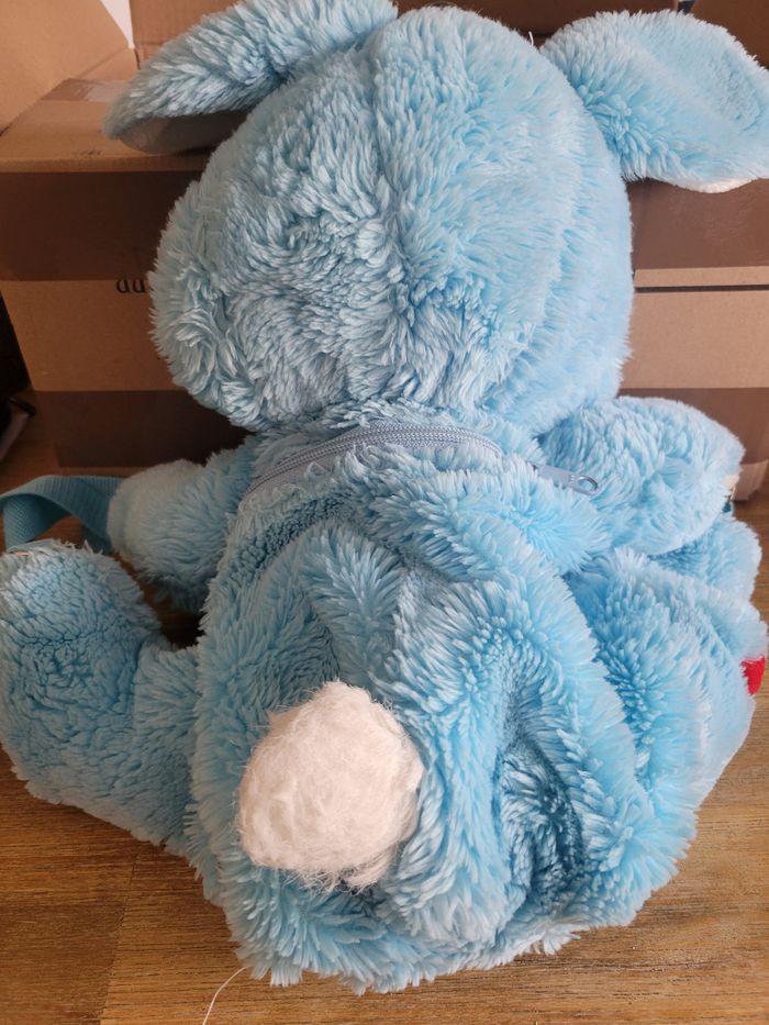 Sac à dos Peluche Bisounours Toufou - photo numéro 3