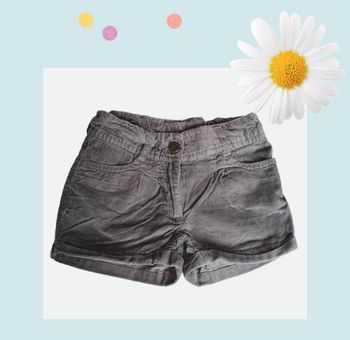 🌸 Short en velours - Gris - Kiabi - 4 ans 🌸