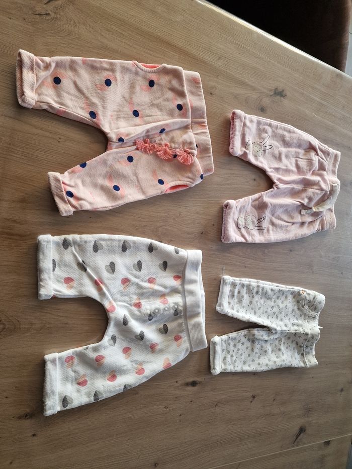 Lot de 4 pantalons 3 mois