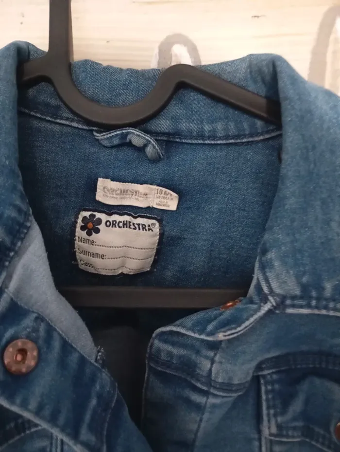 Veste jean taille 10 ans - photo numéro 6