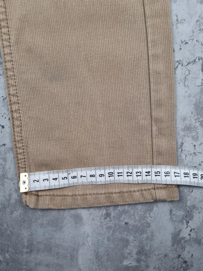 Jean Levi’s 513 Slim Straight en velours – Beige – Taille 34 Femme - photo numéro 7