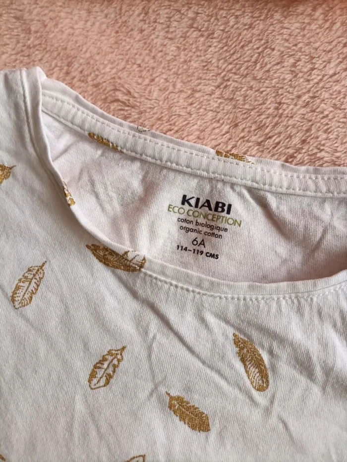 Lot t-shirt ML 6 ans fille - photo numéro 3