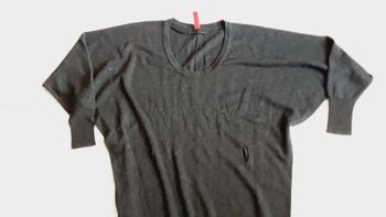 Vêtement femme robe pull gris denim Vero moda taille S