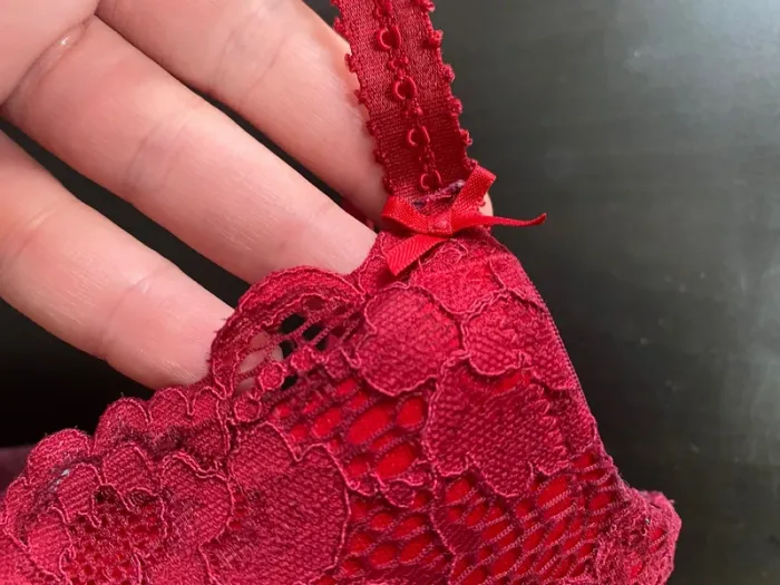 Soutien gorge push up rouge Rouge Gorge - photo numéro 3