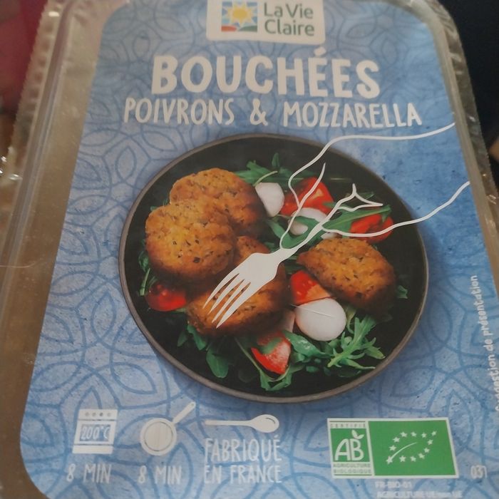 Lot de 4 paquets de bouchées poivrons et mozzarella neuf date 10 Mars 2026 - photo numéro 2