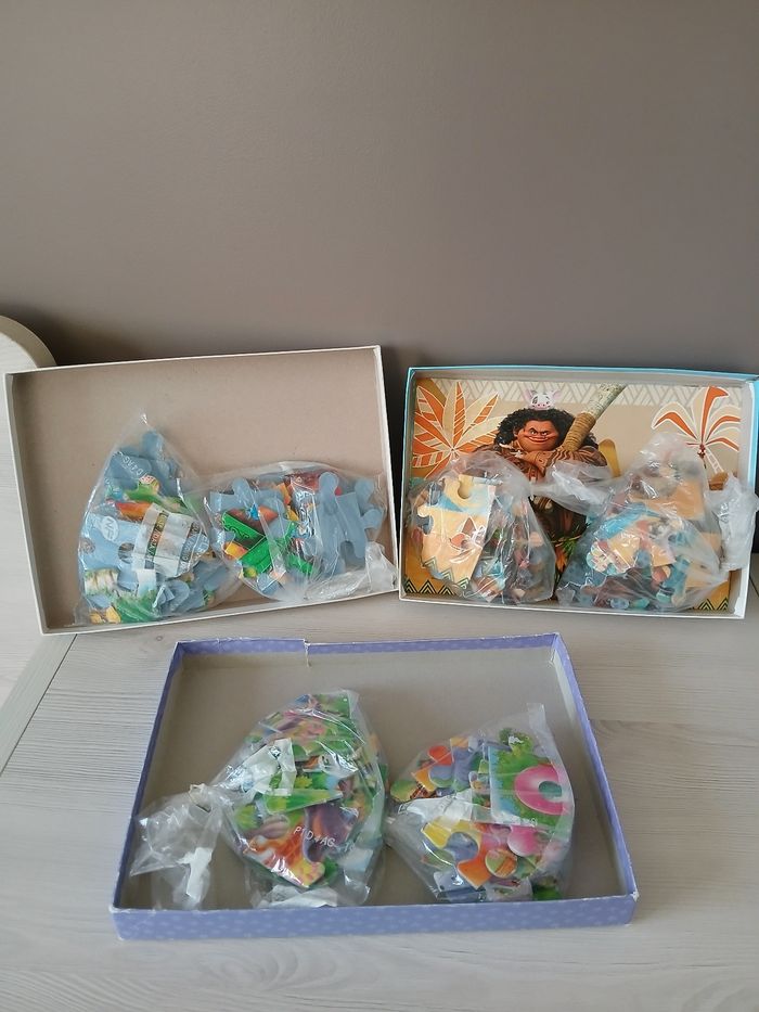 Lot puzzles enfants - photo numéro 2