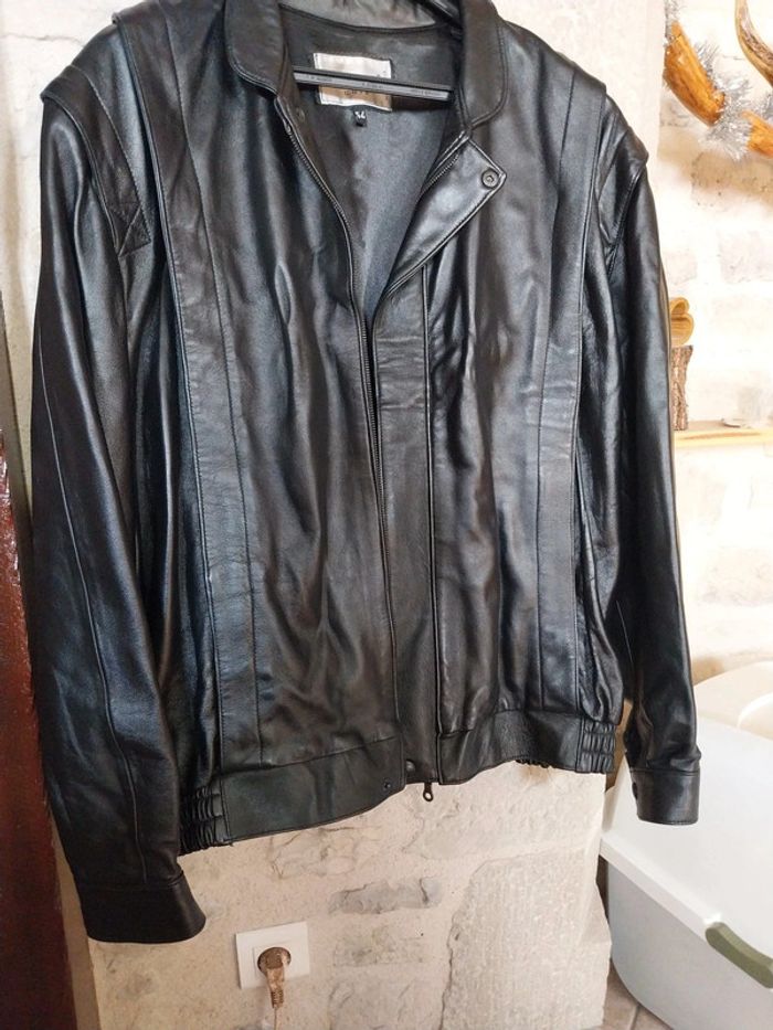 Manteau de cuir comme neuf taille 54