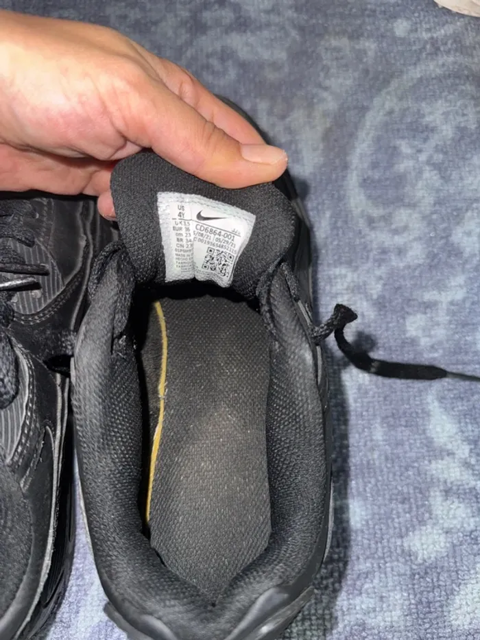 Basket nike air max noir t36 - photo numéro 2