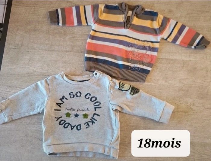 Pulls bébé 18mois