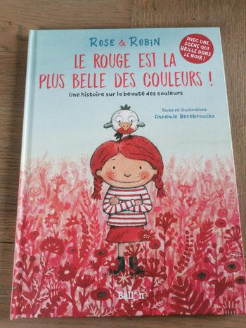 Le rouge est la plus belle des couleurs ! Rose et Robin 