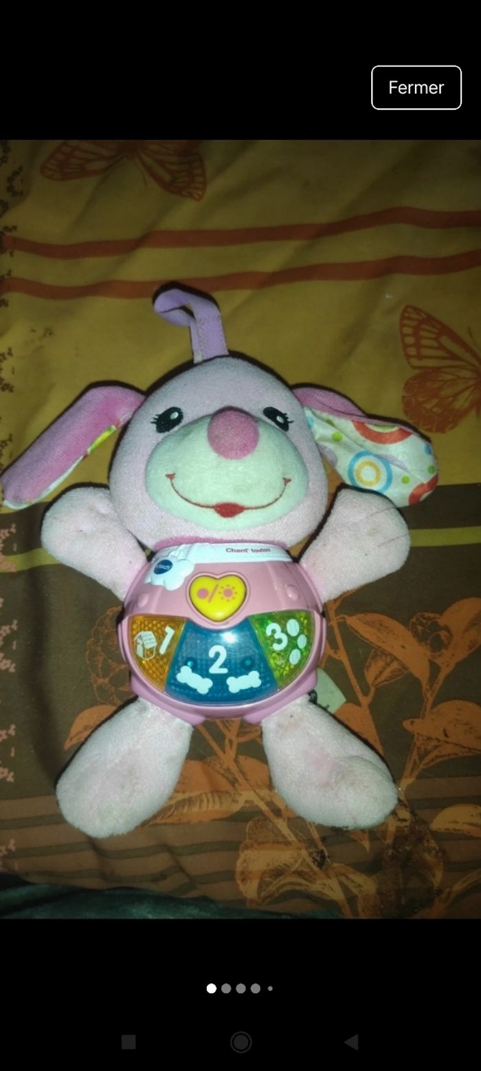 Peluche lumineux et musicale j9 - photo numéro 2