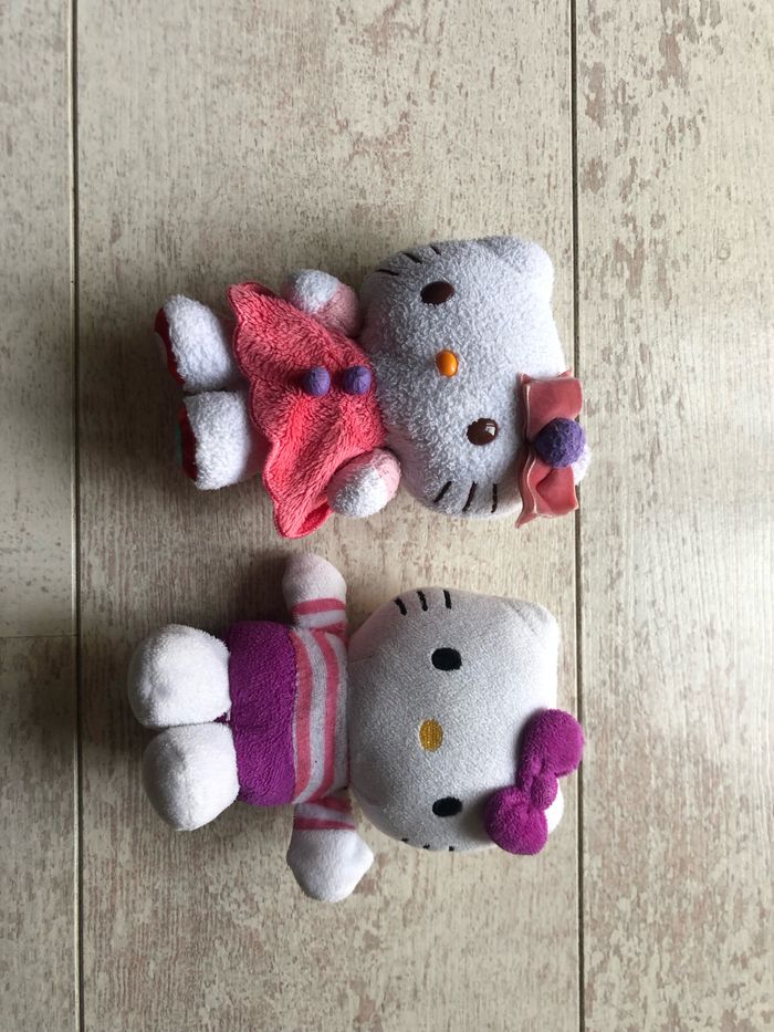 Peluche Hello Kitty - Duo - photo numéro 3
