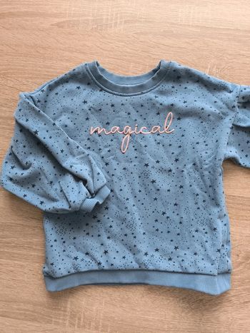 Pull tex étoiles 2-3 ans magical