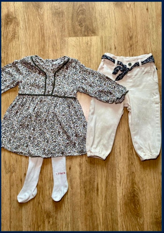 Lot IKKS 18 mois fille excellent état