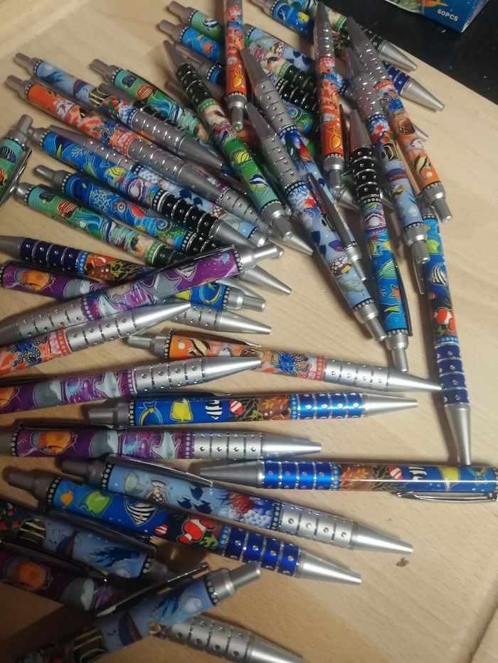 Lot stylos animaux marins - photo numéro 10