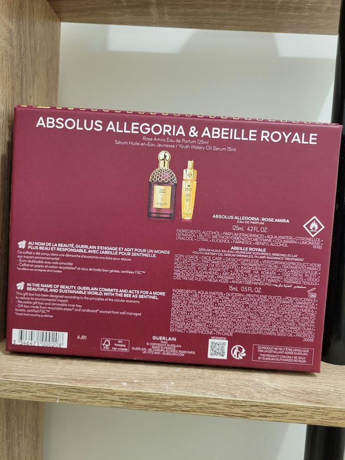 Coffret Aqua allegoria Rose Amira Guerlain 125ML - photo numéro 2