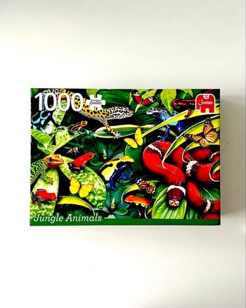 Puzzle 1000 pièces animaux de la jungle