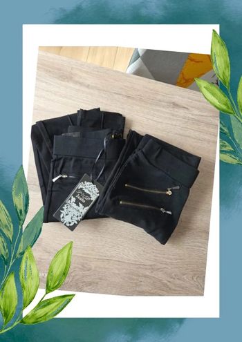 Lots de 2 leggings neuf dont 1  avec étiquette
