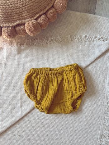 Bloomer gaz de coton moutarde mixte créatrice