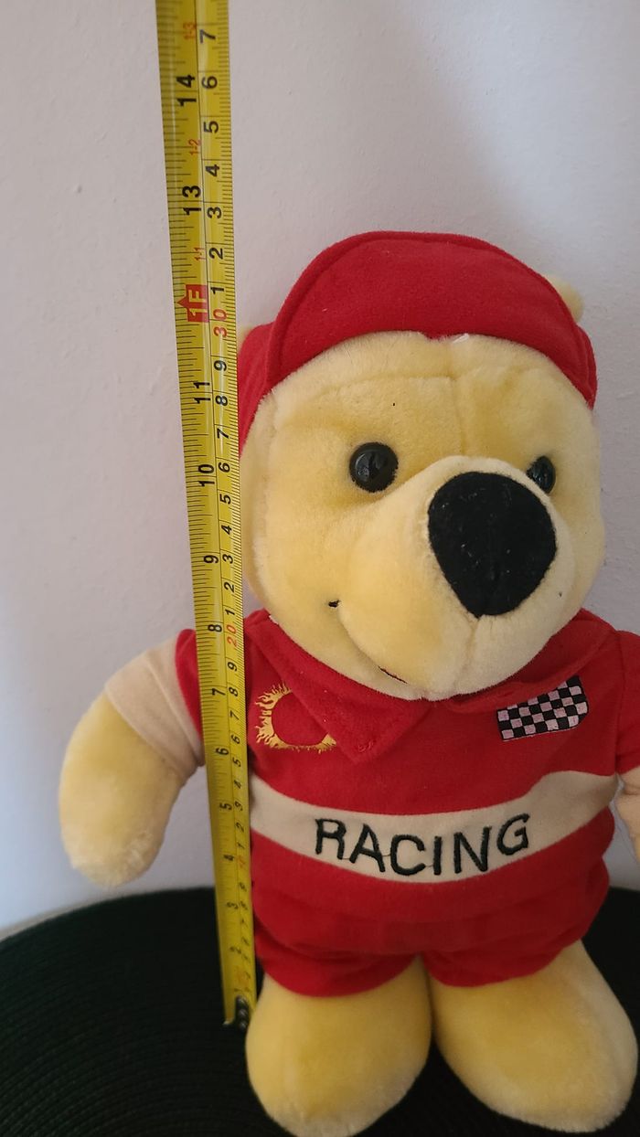 tenue de champion de course Ours en peluche racing geiss - photo numéro 3
