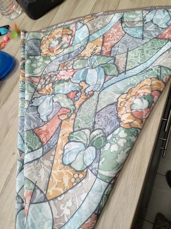 Nappe fleuri