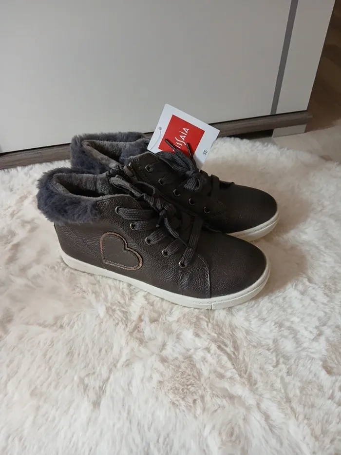 bottine fille taille 35