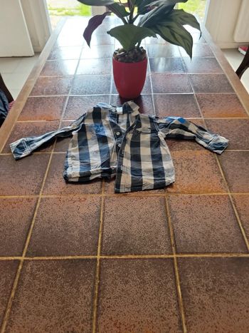 Chemise manches longues