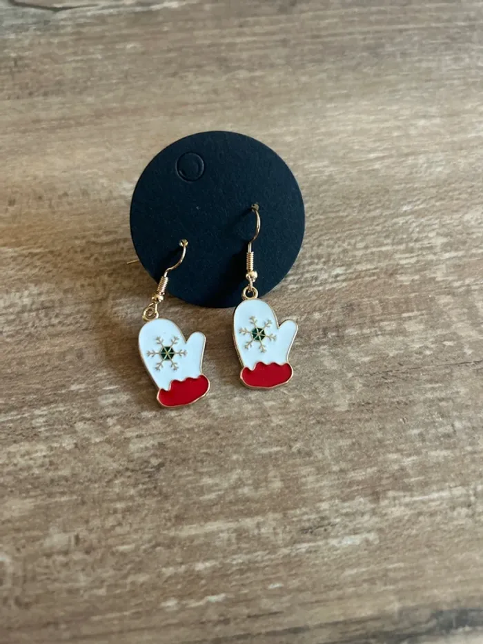 Boucles d’oreilles de Noël 🎅 neuve