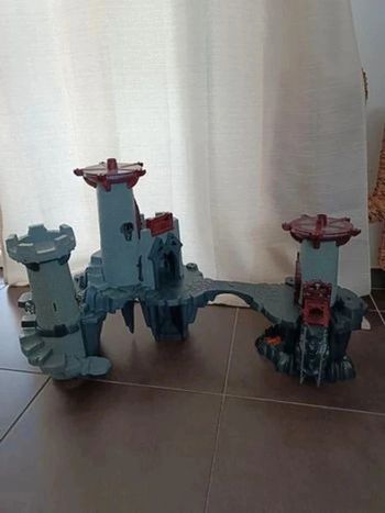 Playmobil 4835 +4836 citadelle des dragons rouge et vert