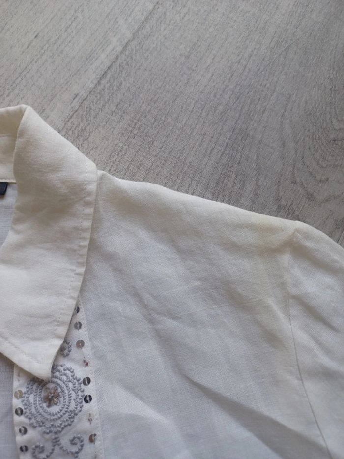 Veste femme en lin - photo numéro 2