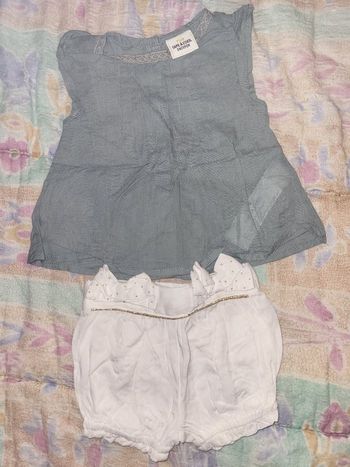 Ensemble fille 3 mois