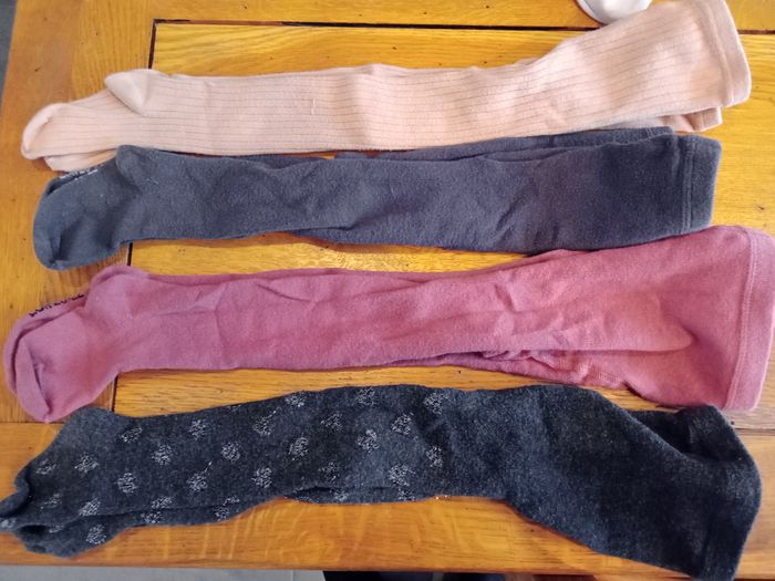 Lot de 4 collants 20-22