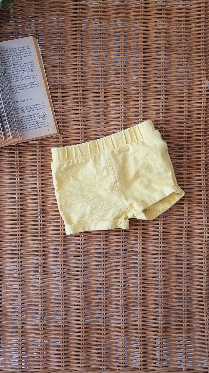 Shorts 3 mois fille très bon état - photo numéro 6