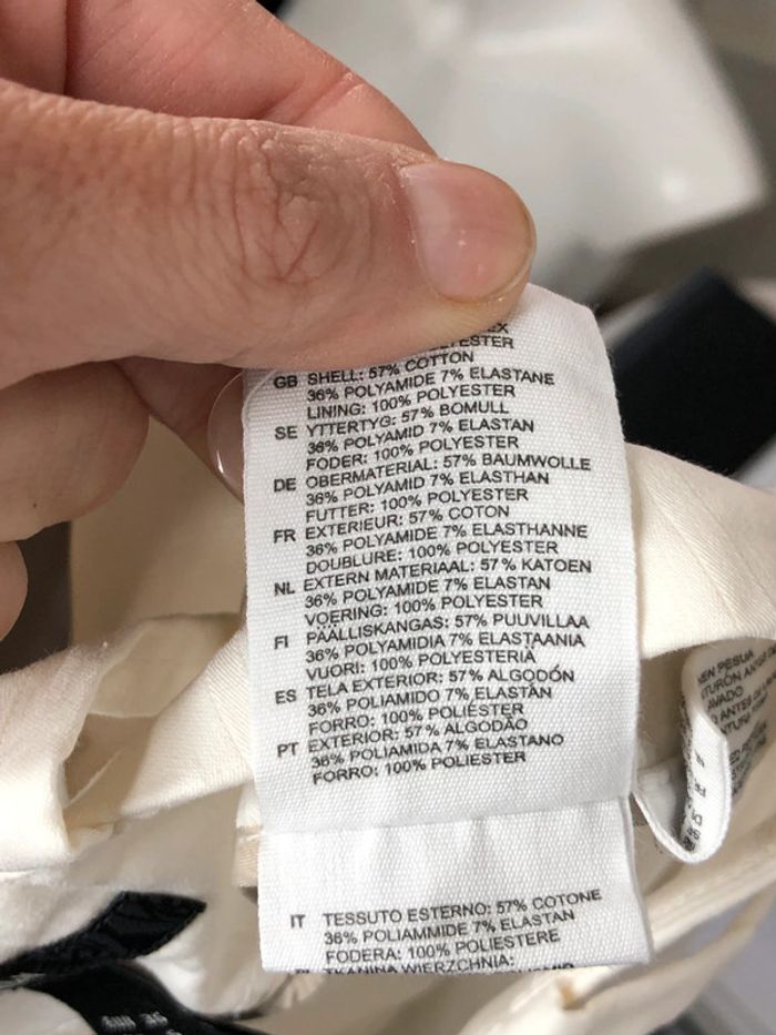 Jupe mi-longue H&M crème taille 36 38 avec ceinture très bon état - photo numéro 18