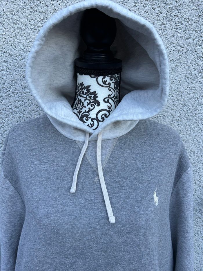Pull gris à capuche Ralph Lauren - photo numéro 6