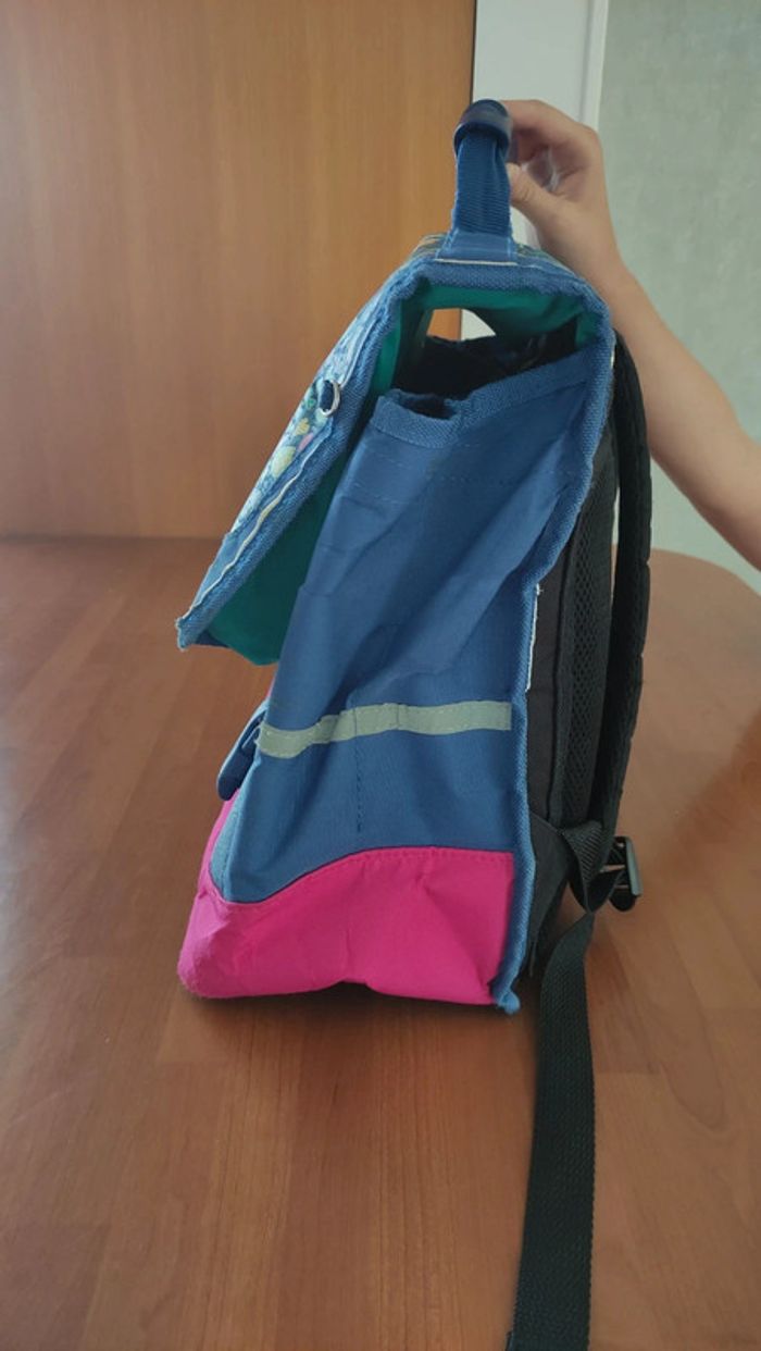 Cartable bleu histoire de filles - photo numéro 7