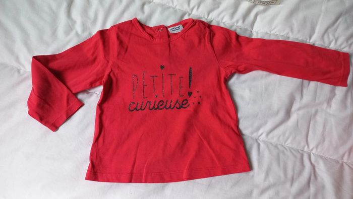 T-shirt petite curieuse