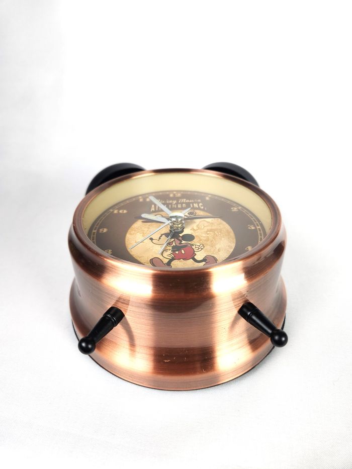 Réveil Mickey Mouse Disney - Vintage - Airlines Inc. - Horloge de Collection - photo numéro 6
