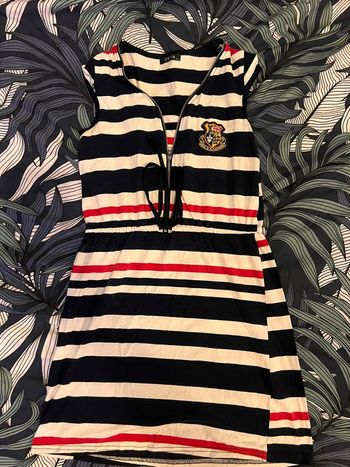 Robe été rayée taille unique