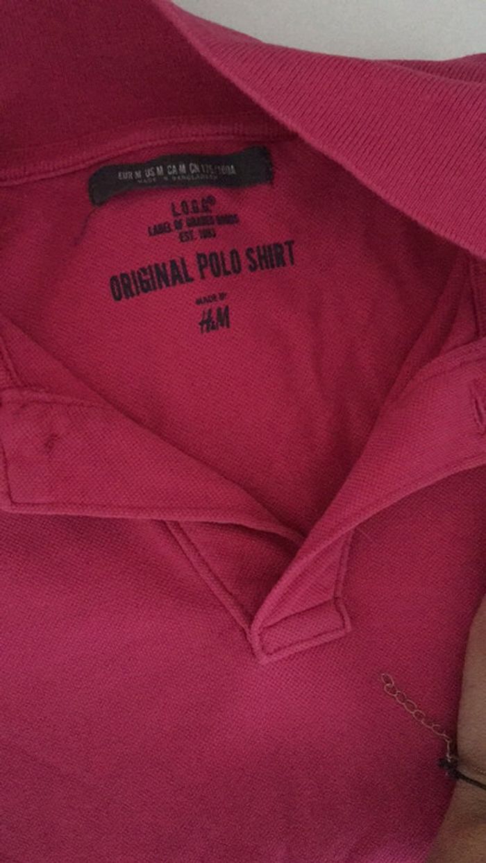 Polo rose - photo numéro 2