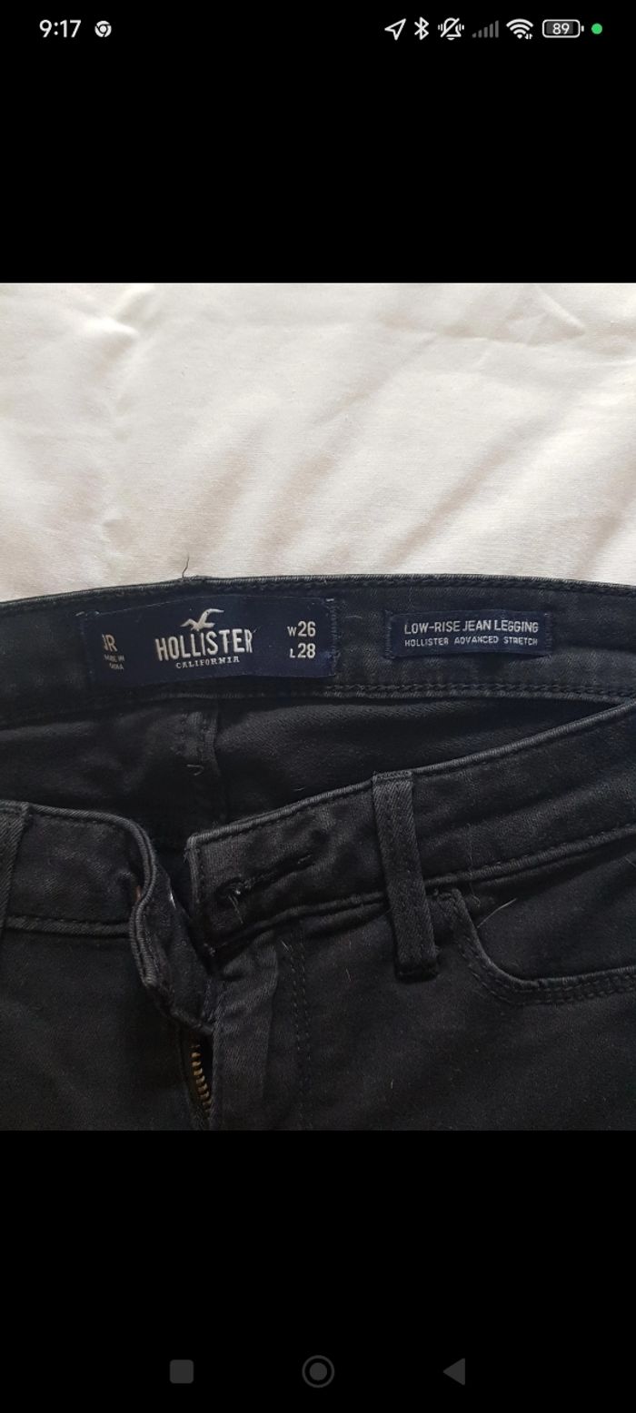 Jean skinny noir - Hollister - Taille S - photo numéro 3