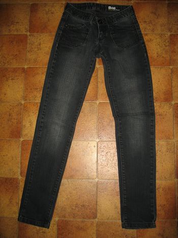 JEAN SLIM BLEU FONCÉ "BIZZBEE" - TAILLE 34 - n°02