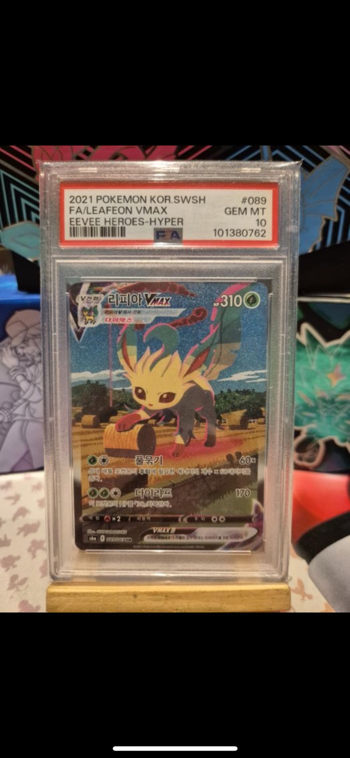 Leafeon vmax psa10