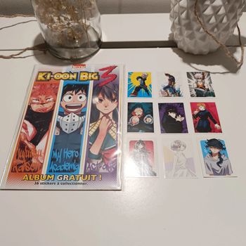 Manga Kioon big 3 Album + stickers