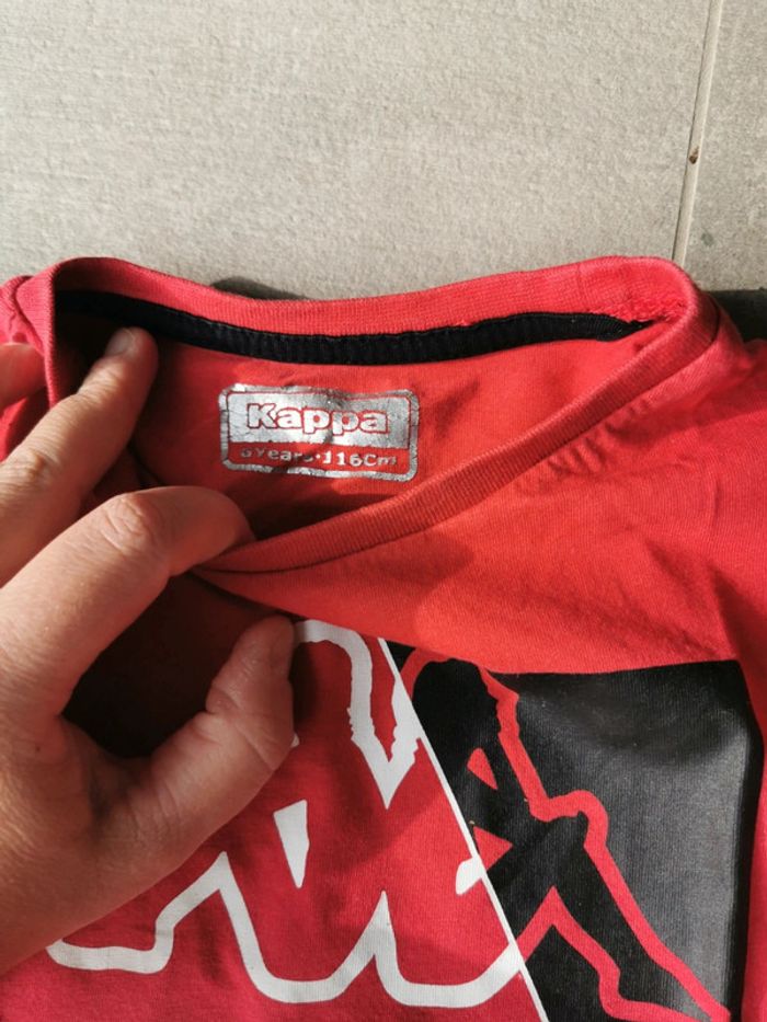 Tee-shirt Kappa 6ans - photo numéro 2
