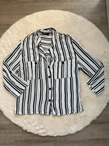 Chemise lignée
