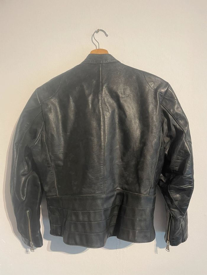 Veste style perfecto Moto vintage Harro - photo numéro 8